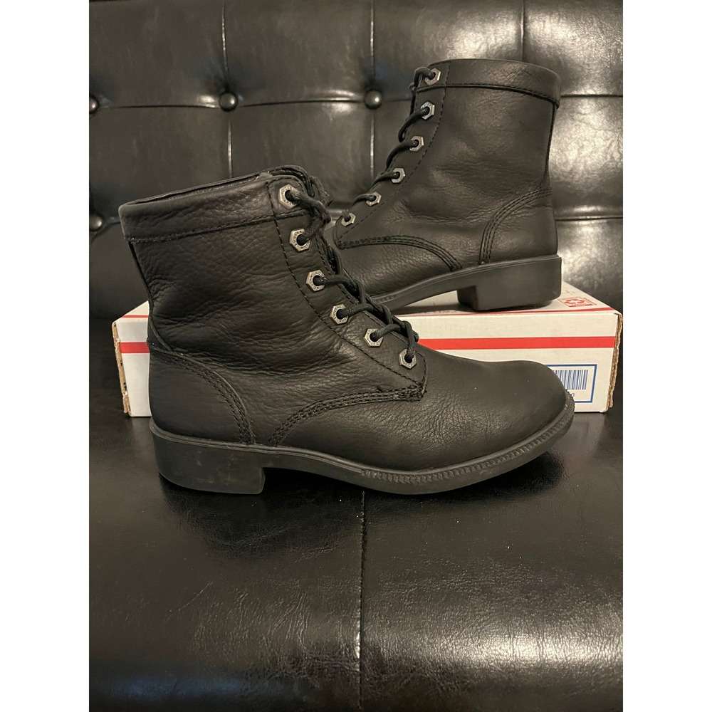 Kodiak Alma‎ Black Waterproof Leather Lace Up Boots